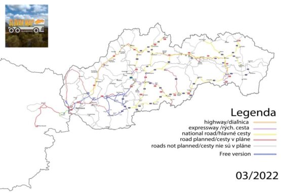 Slovakia Map by kapo944 v 6.5.5 1.43 free