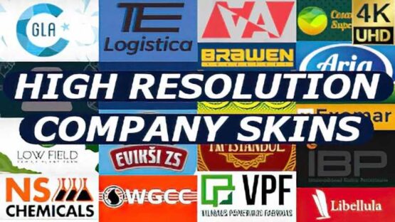 High Resolution Company Skins v1.2