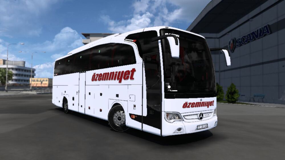 MB TRAVEGO SE 15 SHD ÖZEMNİYET SKİN ETS2