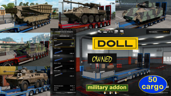 Military Addon for Ownable Trailer Doll Panther v1.3.9