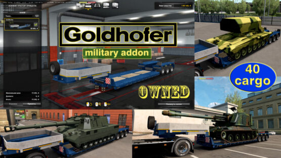 Military Addon for Ownable Trailer Goldhofer v1.4.9