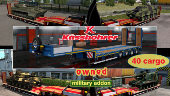 Military Addon for Ownable Trailer Kassbohrer LB4E v1.1.9