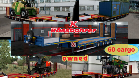 Ownable overweight trailer Kassbohrer LB4E v1.1.10