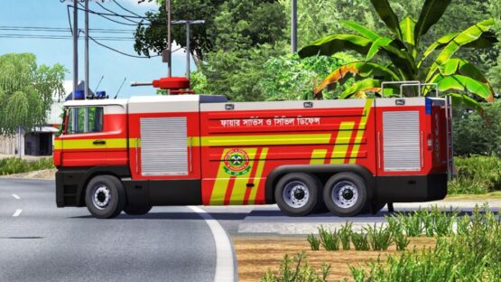 Ets2 Fire Service Truck Mod 1.31 to 1.44x