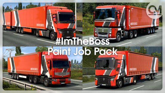 #ImTheBoss Paint Job Pack v1.2.1