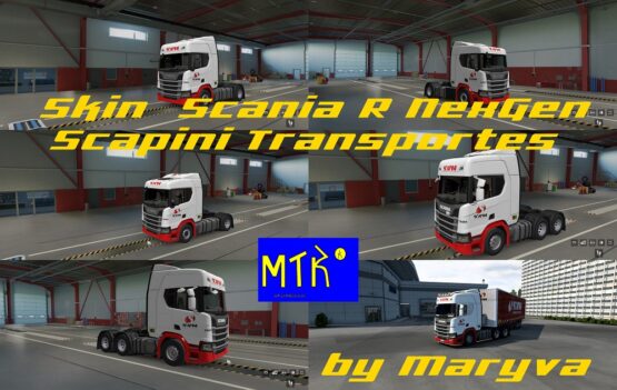 Skin Scania R Next Gen Scapini Transportes