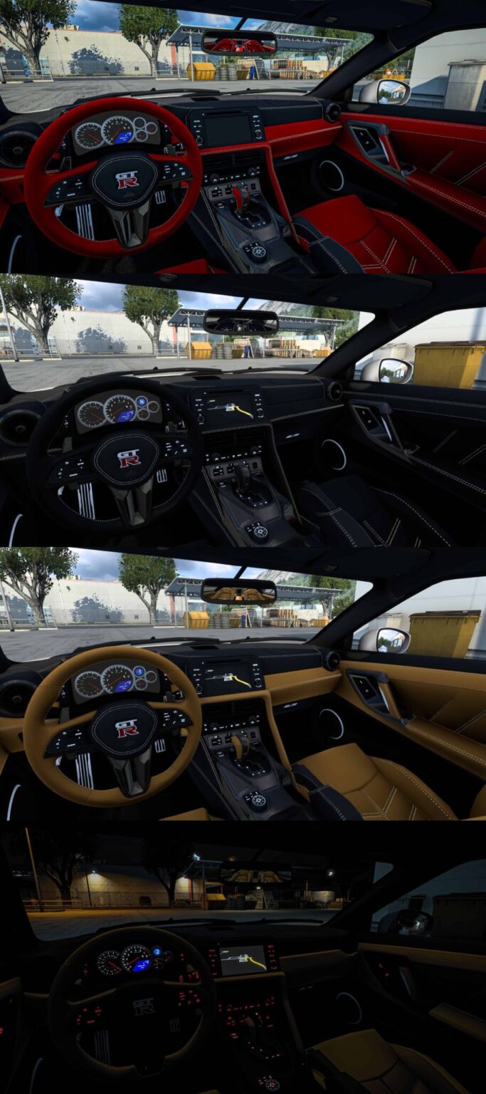 2017 Nissan GTR | ETS 2 mods