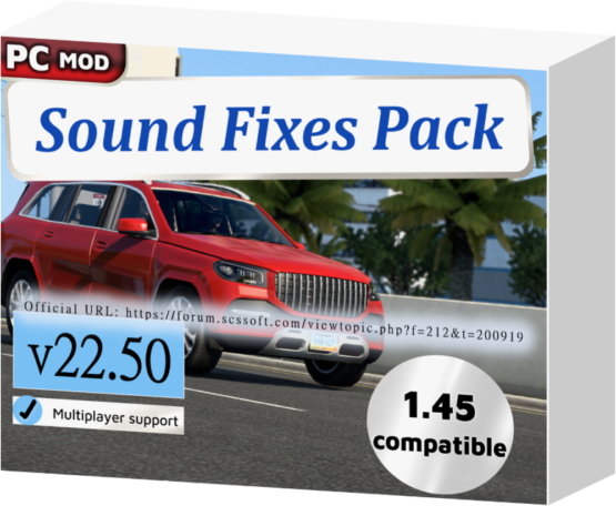 Sound Fixes Pack v22.50 – 1.45 open beta