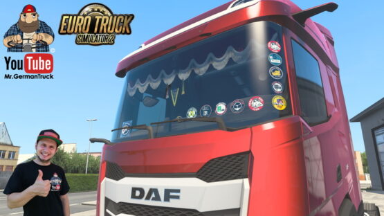 GlassStickers for your Truck v1.3