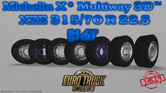 Michelin X Multiway3D Addon v1.45.2.9