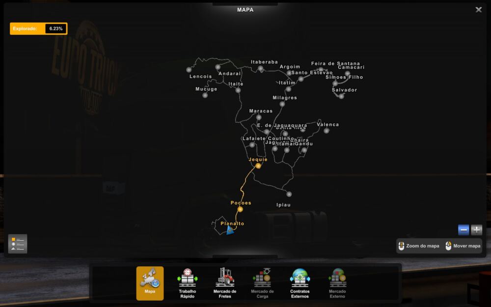 PROFILE MAP EBR 1.45 | ETS2 mods