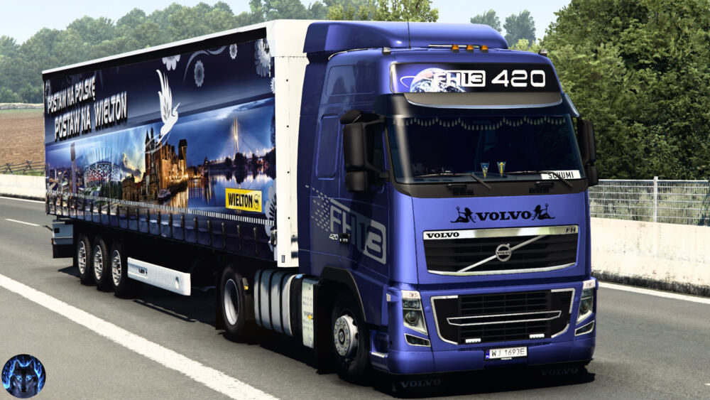 Volvo FH&FH16 2009 Reworked v2.3 [Schumi] ETS2 1.45