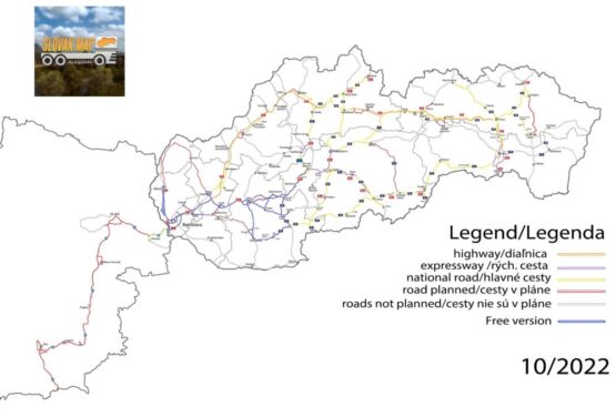 Slovakia Map by kapo944 v 6.6.1 1.45 free