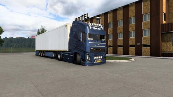 Volvo FH16 with Trailer v1.45