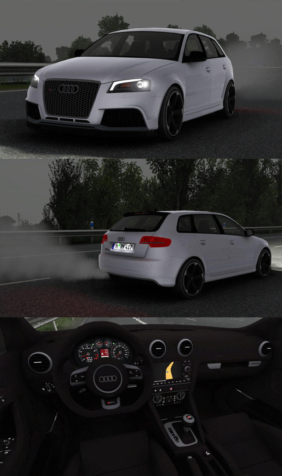 audi rs3 | ETS2 mods