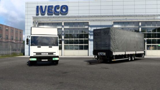 Iveco Eurocargo + Trailer (Recovered)