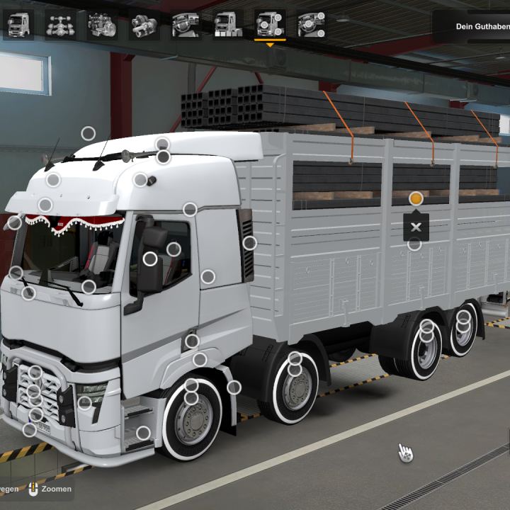 Range T 8×2 by Finion Kırkayak ETS2 1.46