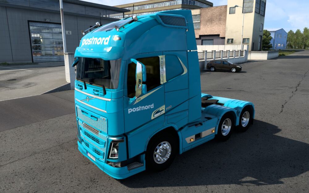 Skin Volvo Fh 2012 Postnord 1 0 1 40 1 46 Ets2 Mods