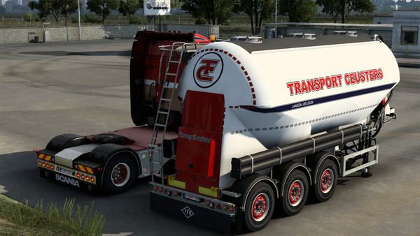 Feldbinder EUT 35m³ – Ronny Ceusters v1.0 | ETS2 mods