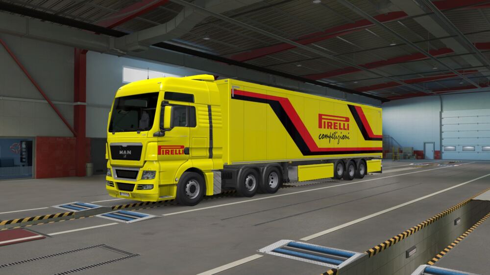 ManetDev – Pirelli Trailer + Truck – Euro Truck Simulator 2