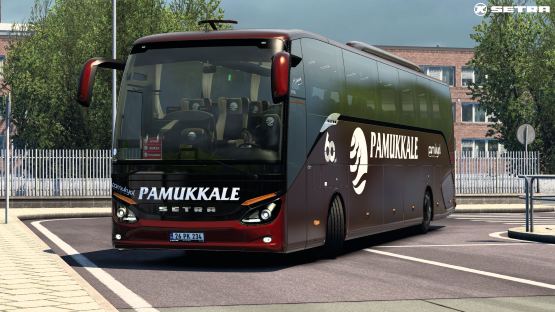 Pamukkale Concept coating for Setra S516HD