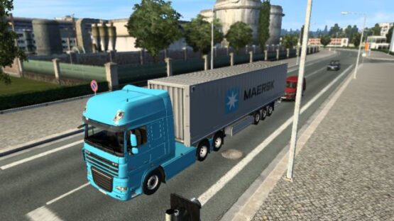 Maersk Truck and Trailer