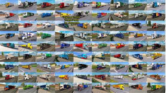 Painted Truck Traffic Pack by Jazzycat v16.9