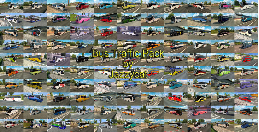 Bus Traffic Pack by Jazzycat v16.0