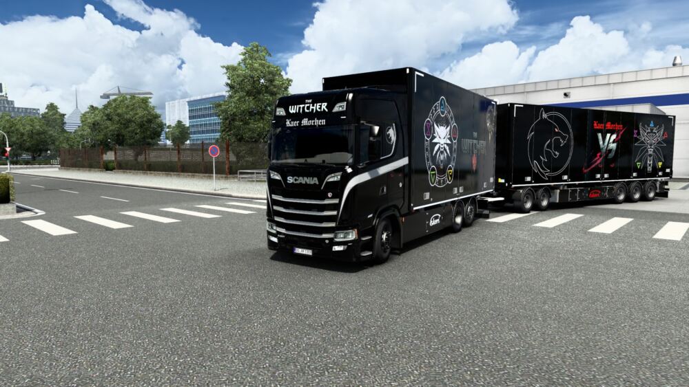 Witcher-2  ETS2 mods