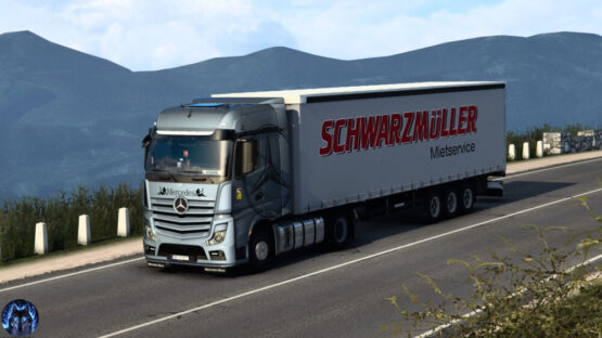 Mercedes Actros MP4 Reworked v3.3 [Schumi] [1.47]