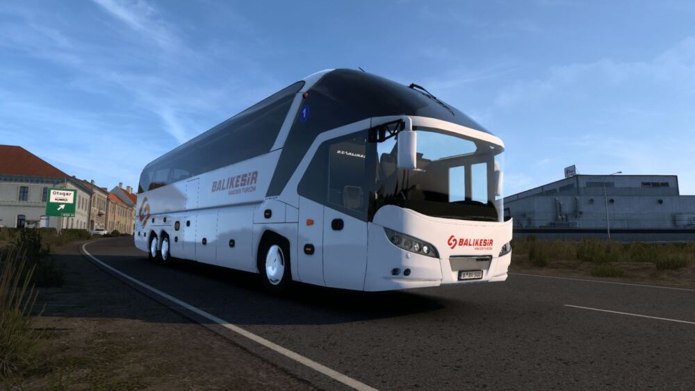 Neoplan Starliner Balıkesir Hakser Turizm Skinpack ETS2