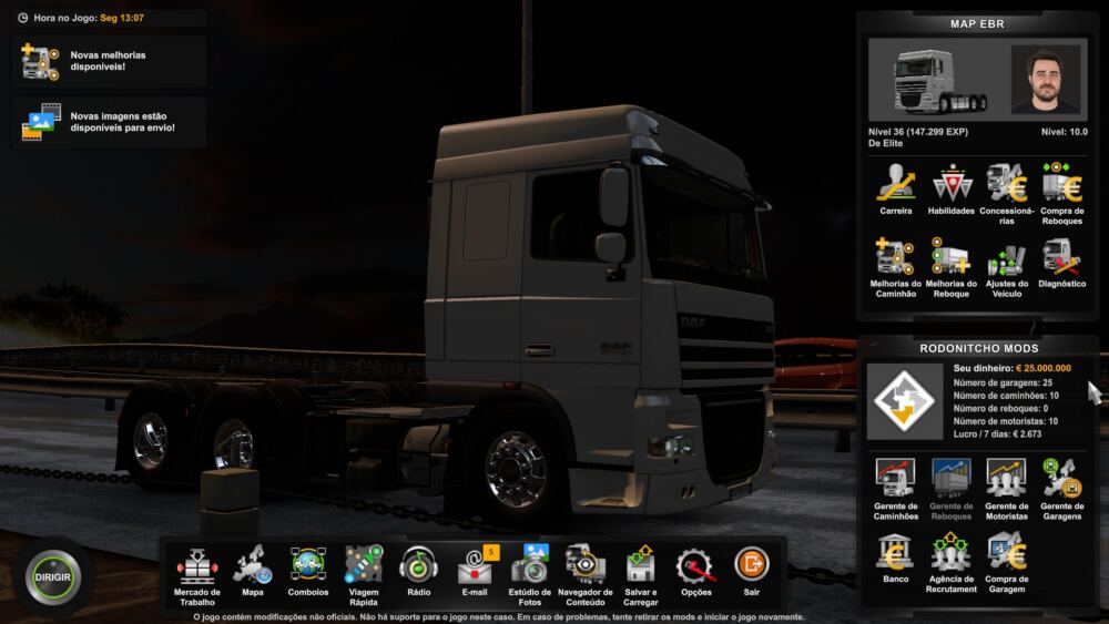 Euro Truck Simulator Mod Bus Caminhões Brasileiros