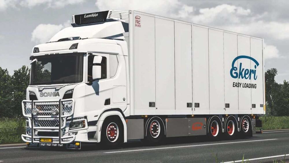 Rigid Chassis for Eugene Scania NG [1.47] | ETS2 mods