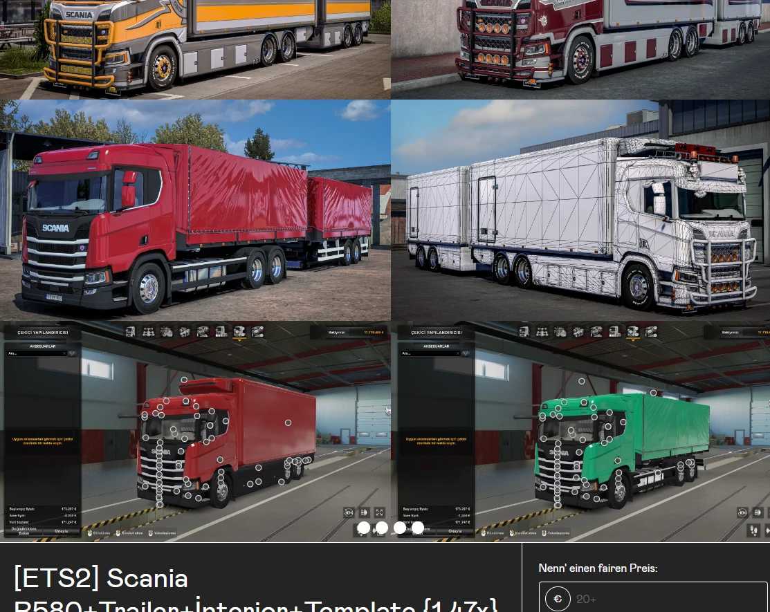 Scania S 580 Megamod [1.47]