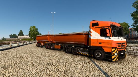 Double Dumper Trailer For TruckersMP v1.1