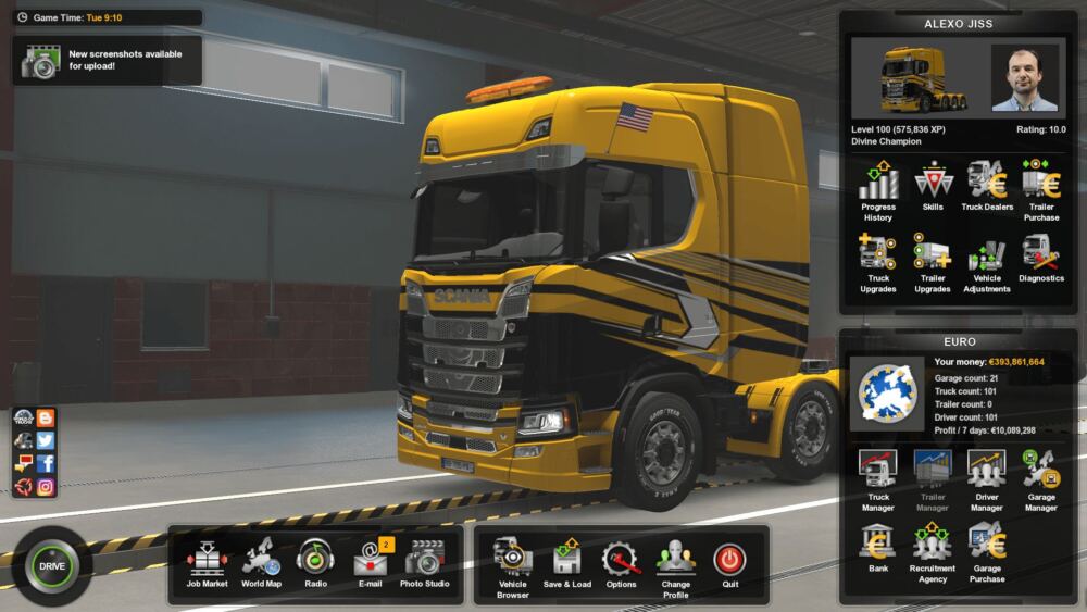 ETS 2 V1.44.1.7s + Full DLC - Team DBCS