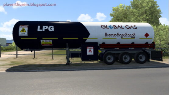 LPG Gas Tank skin3 for SCS Gas Tank by Player Thurein