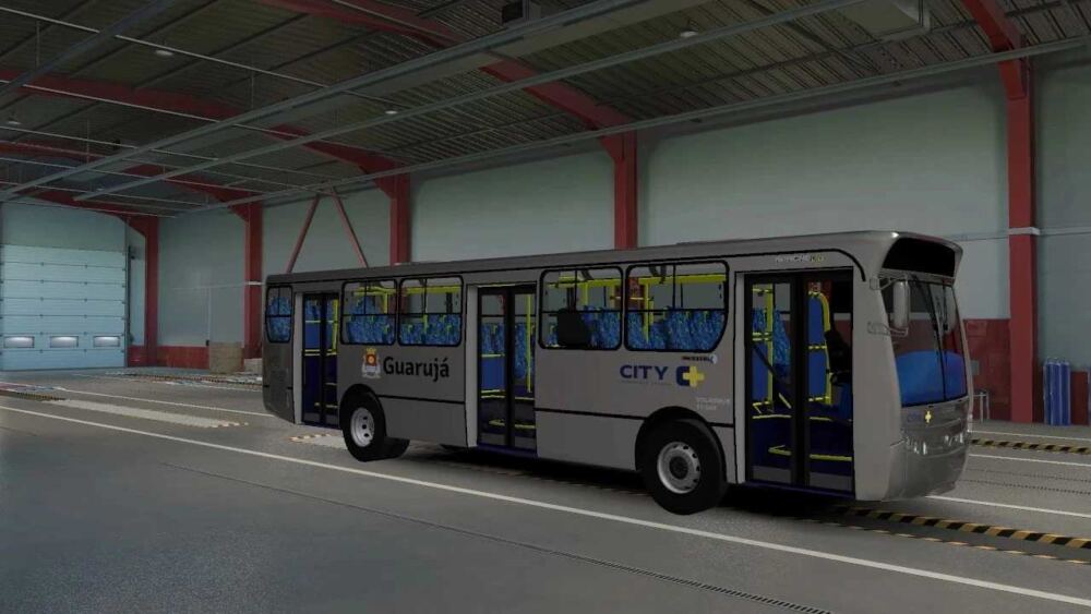 OMSI e Próton Bus Simulator- Skins da Baixada Santista SP