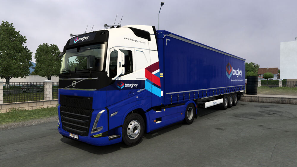 Combo Skin Boughey For Volvo Fh 2022 By Sanax Ets2 Mods 8760