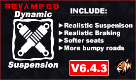 [ETS2] Revamped Dynamic Suspension V6.4.3.2 [1.48.x]