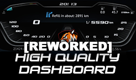 Reworked High Quality Dashboard – DAF 2021 XG & XG+ V2.4.1 [1.48]