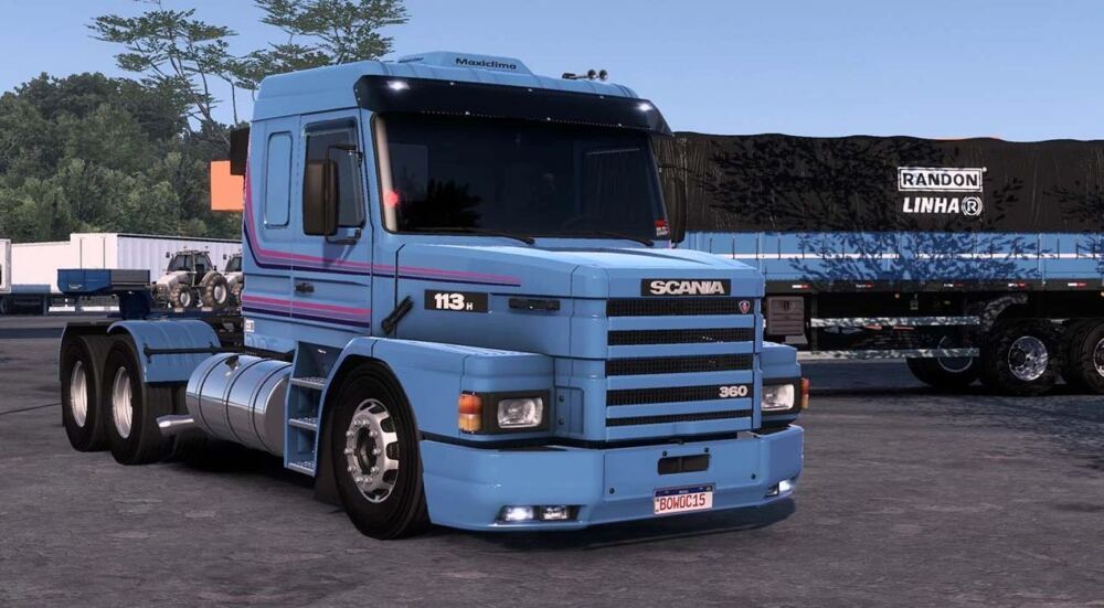 scania 113 de frente