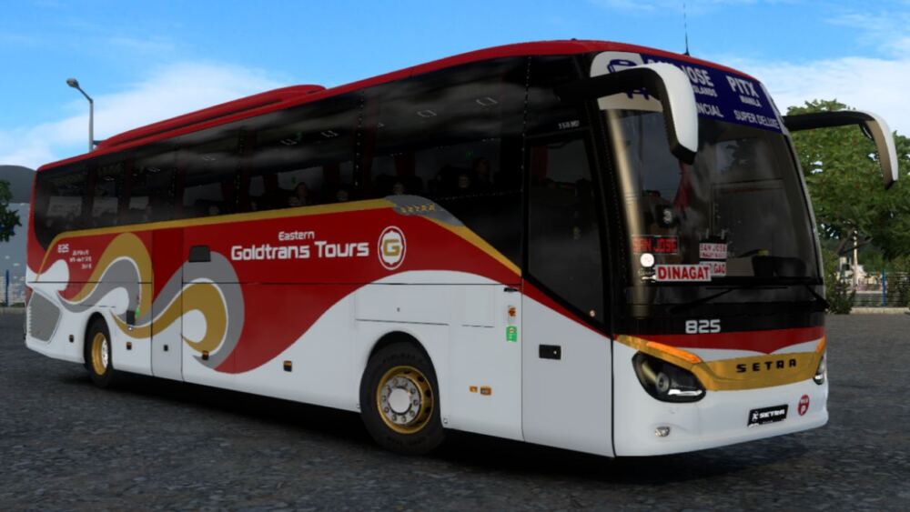 Setra S516 HD Goldtrans Tours Skin