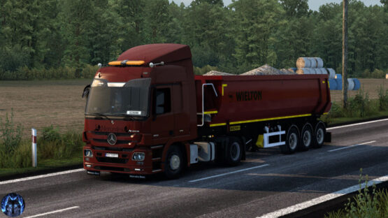 Mercedes Actros MP3 Reworked v4.3 [Schumi] [1.48]
