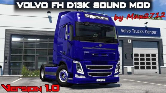 VOLVO FH D13K Sound Mod v1.0