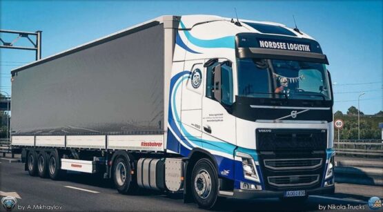 Volvo FH IV Generation with trailers V.I.P. Rework