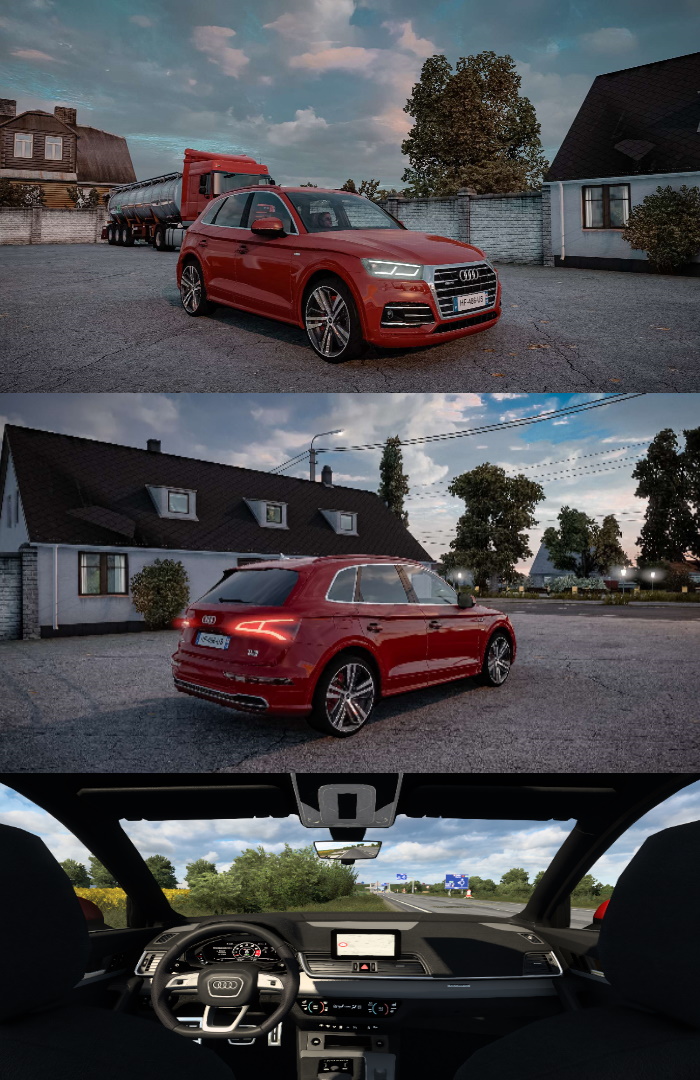 Audi Q5 Ets2 3.0 TFSI Mod İndir