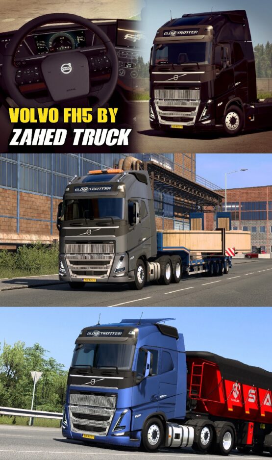 Volvo FH5 by Zahed Truck v2.1.4 [1.48-1.49]