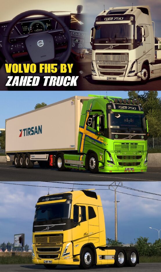 Volvo FH5 by Zahed Truck v2.3.1 [1.48-1.49]