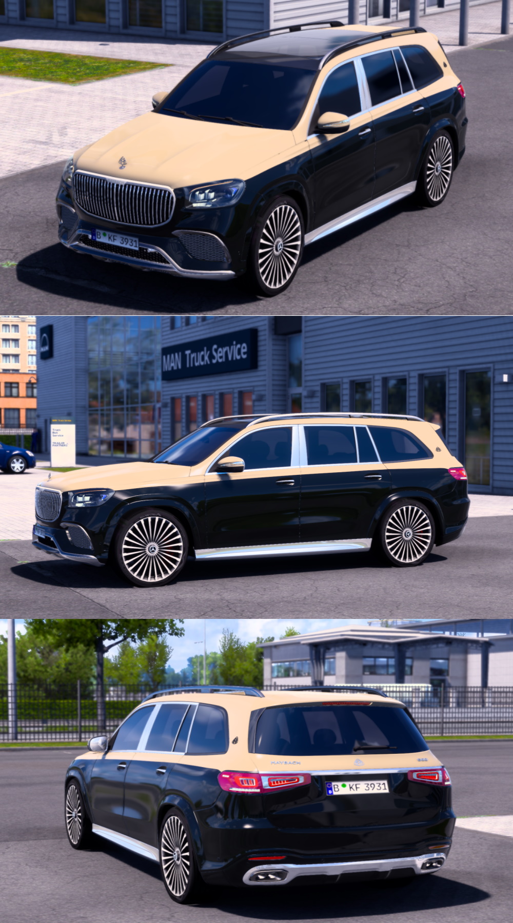 Mercedes-Benz Gls Maybach 1.1 1.50x | ETS2 mods